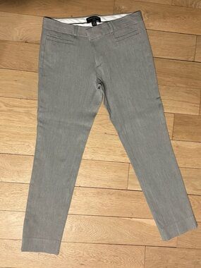 Banana Republic Gray Cropped Slim Ankle “Sloan” Pants